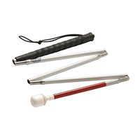 Ambutech Alum 5-Sec Folding Cane-Marsh Roller-58in