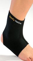 body helix Full Ankle Helix Compression Sleeve/Wrap for Injuries to The Ankle Ligaments,Tendons or Soft Tissues; XS, Black