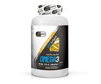 OneDose Pharm Omega 3 Purified Fish Oil 2000 mg Concentrated Capsules Burpless for Heart Eyes Hair Health Dietary Supplement (120 Softgels)