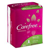 Carefree Panti-liner Regular, Scented w/ Baking Soda, pack of 18 (20 Packs)