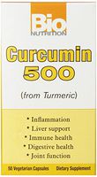 Bio Nutrition Curcummin 500 Vegi-Caps, 50 Count