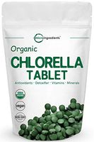 Organic Chlorella Supplement, 3000mg Per Serving, 720 Tablets (4 Months Supply), Rich in Minerals, Immune Vitamins, Chlorophyll, Amino Acids, Fatty Acids & Support Immune System, Vegan Friendly