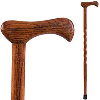 Brazos Walking Cane for Men and Women Handcrafted of Lightweight Wood and made in the USA,  Red Oak, 37 Inches