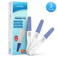 HOMIEE Pregnancy Test Sticks, Early Result Pregnancy Test Kit, One Step HCG Urine Pregnancy Test at Home, Individually-Sealed with Desiccant, Pack of 3