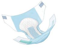 Kendall Wings Hook And Loop 3D Adult Brief Small - Pack of 12 - Model 63062