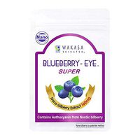 Wakasa Super Blueberry-Eye Nano-Bilberry Extract, 360 Blueberries in Each softgel! (31 Softgels)