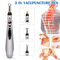 Electronic Acupuncture Pen, Portable Pain Relief Therapy Deep Muscle Body Relaxation Pain Relief Massage Magnet Therapy Instrument Gift