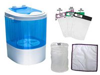 5 Gallon Bubble Magic Washing Machine + All Mesh Extraction 3 Bag Kit
