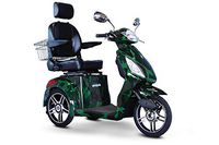 EWheels - 3 Wheel 350lbs. Wt. Capacity Scooter with Electromagnetic Brakes