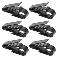 Xintan Tiger Pack of 6 Cigar Holder Cigar Clip Cigar Minder for Golfers (Black6)