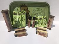 Bundle - 15 Items - Zig ZAG Organic Hemp Rolling Paper (Roll Your Own) Cigarette Kit