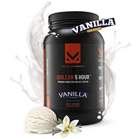 Muscle Market - Isolean 5 Hour | Premium Hydrolyzed Isolate Protein | Vanilla Flavor | 24 Grams of Protein | Lower Calorie and Low Carb | Post Workout, Muscle Recovery, Meal Replacement Shake