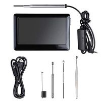 Ear Wax Cleaner, Multi-Functional Ear Wax Cleaning Tool HD WiFi IP67 Waterproof Visual Eardrop Endoscope Borescope