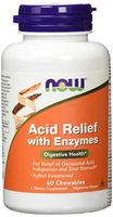 Acid Relief with Enzymes 60 Chewable Tablets