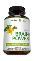 Naturalia Labs – Brain Supplement Nootropics Booster - Focus, Boost Concentration, Improve Memory & Clarity, Mind Enhancement, IQ Neuro Energy – w. Ginkgo Biloba, Bacopa Monnieri, St. John’s Wort