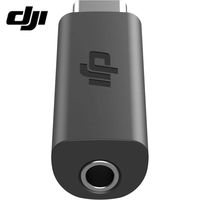 Osmo Pocket Genuine Expansion Kit Controller Wheel Wireless Module Mount Smartphone 3.5mm Mic Microphone Adapter Compatible with DJI OSMO Pocket Accessories (Osmo Pocket 3.5mm Microphone Adapter)