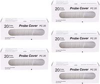 100 Counts Ear Thermometer Probe Covers/Refill Caps/Lens Filters for All Braun ThermoScan Models and Other Types Thermometers Disposable Covers