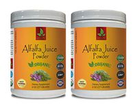 antioxidant Extreme - Alfalfa Juice Organic Powder - Pure and Potent Ingredients - Alfalfa Organic Bulk - 2 Cans 16 OZ (100 Servings)