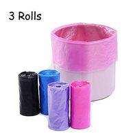 Trash Bags Small Colorful Garbage Bags Garbage Bags Glad Trash Bags Car Garbage Bag Garbage Bag Trash Bags Recycling Bio Garbage Bags Dog Garbage Bags 4 Gallon Trash Bags 25 (3rolls thick blue)