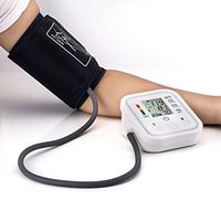 HOT Digital LCD Automatic Arm Blood Pressure Monitor & Heart Beats Meter Device medidor de pressao arterial Free