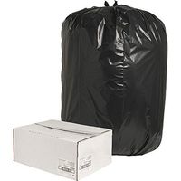 Nature Saver 00994 Trash Can Liners,Rcycld,55-60 Gal,1.65mil,38-Inch x58-Inch,100/BX,BK