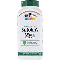 St Johns Wort Extract 200 Veg Caps by 21st Century