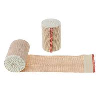 Dealmed Brand Elastic Compression Bandage Wrap with Self Closure, 3" x 4.5 yds. Stretched, 50 Rolls/Case