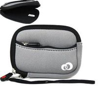 - Kroo Gray Mini-Suit Camera Sleeve for Olympus Stylus Tough TG-810 (+ 1pc Lost-n-Found ID Tag) ..... Best Selling Case on Amazon!