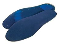 PediFix GelStep Orthotic Insoles with Blue Zone Comfort - Full Length / No Met Pad - L