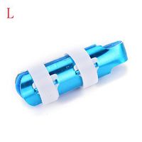 Pc 55/80/90Mm Finger Splint Braces & Supports Padded Frog Type Fingers Splint Fractures Rehabilitation,L