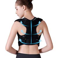 JMung Posture Corrector Spinal Support Anti-Hump Artifact Adult Orthopedic Belt Shoulder Blade Fracture Clavicle Orthopedic Belt,M
