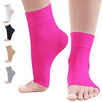 Kemford Ankle Compression Sleeve - Foot Brace for Arch Support - Heel Pain Relief for Women & Men