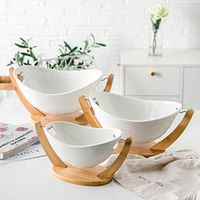 AXZHYX Bowl Ceramic Storage Basket/Vegetable Cleaning Basket/Fruit Plate Creative/Hospitality Fruit Platter Home Hotel Tableware Home Noodles Boiled Fish Soup Bowl (Color : C)