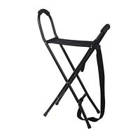 HYRL Sling Seat Folding Cane, Travel Walking Stick with Seat, Elderly and Disable Portable Cane Stool for Events & Camping