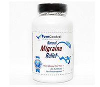Natural Migraine Relief // 90 Capsules // Pure // by PureControl Supplements
