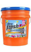 Ultra Fresh Platinum Original Blue Plus Fabric Softener HE Liquid Laundry Detergent. Concentrated; Does Up to 640 Loads. Compares to Well Known Name Brand. 5 Gallons (640 oz