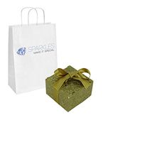 Sparkles Make It Special 100-pcs Small Ribbon Favor Candy Boxes Wedding Gift Candy Boxes Gold