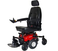 6 Runner Power Chair Color: Red