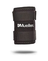 Mueller Wrist Sleeve, Black, Medium, Wraparound, Universal, Left, Right
