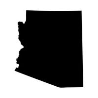 Arizona Canyon State Wildcat Sun Devil Pride Decal Sticker - Black 5" Vinyl Decal for Cars, Macbooks, and Other Laptops