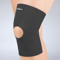 Safe-T-Sport Neoprene Knee Sleeve - X-Large Open Patella - Black - 37-37337-3731LBLK