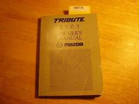 2003 Mazda Tribute Owners Manual