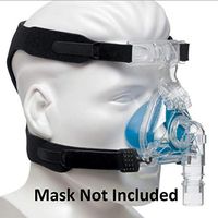 UNIVERSAL CPAP HEADGEAR STRAP for ResMed Cpap Masks & Respironics Cpap Masks - CPAP Supplies Straps compatible w/most masks - No Leaks,Tight Seal,Perfect Fit = Max Comfort (MASK, CLIPS NOT INCLUDED)