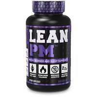 LEAN PM Night Time Fat Burner, Sleep Aid Supplement, & Appetite Suppressant for Men and Women - 60 Stimulant-Free Veggie Weight Loss Diet Pills