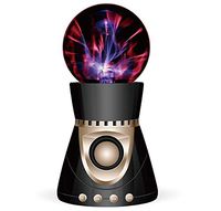 Easyinsmile Portable Wireless Bluetooth Speaker Touch Sensitive Magic Plasma Ball USB Powered with AUX Cable Available for IF Card U Disk Phone iPad PC MP3