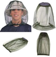 NPLE--Face Protector Mesh Camping Net Midge Hat Travel HOT Head Insect Mosquito Bug