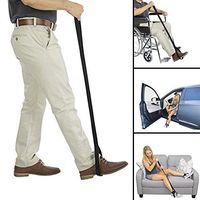 Multill Leg Lifter Strap Rigid Foot Loop and Hand Loop Handicap Disability for Adult, Elderly, Handicap, Disability, Recovery