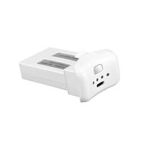 Littleice For SJ S20W 3.7V 1000mAh Drone Li-Po Battery Quadcopter Battery Parts Aircraft (White)