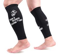 poeticcity USMC US Marines 1 Pair Calf Sleeves Cooling Leg Support Pain Recovery