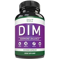 DIM 300mg Pills-All Natural Supplements for Men & Women Estrogen Balance, Menopause Relief, Estrogen Blocker and Hormonal Acne Treatment: Plus BioPerine 5mg, 60 Day Supply